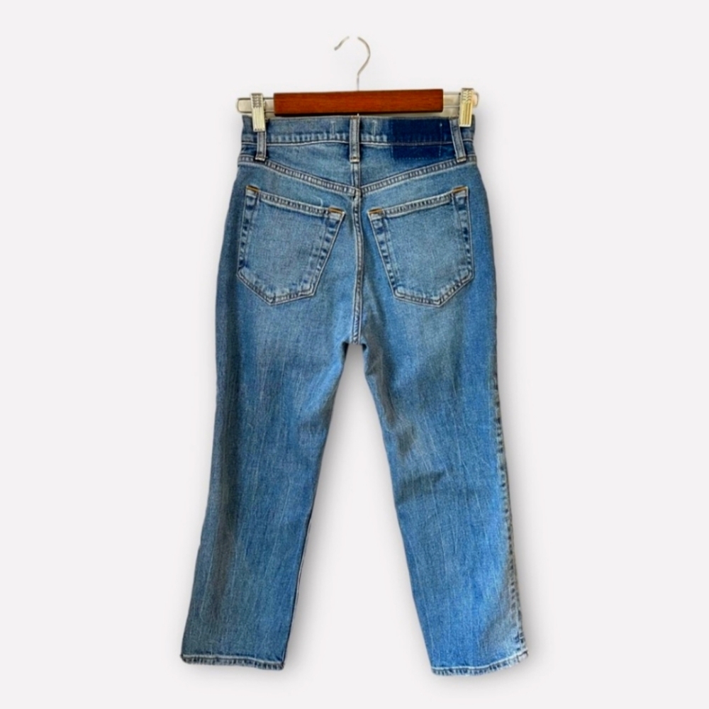 Abercrombie the ankle straigth ultra high rise